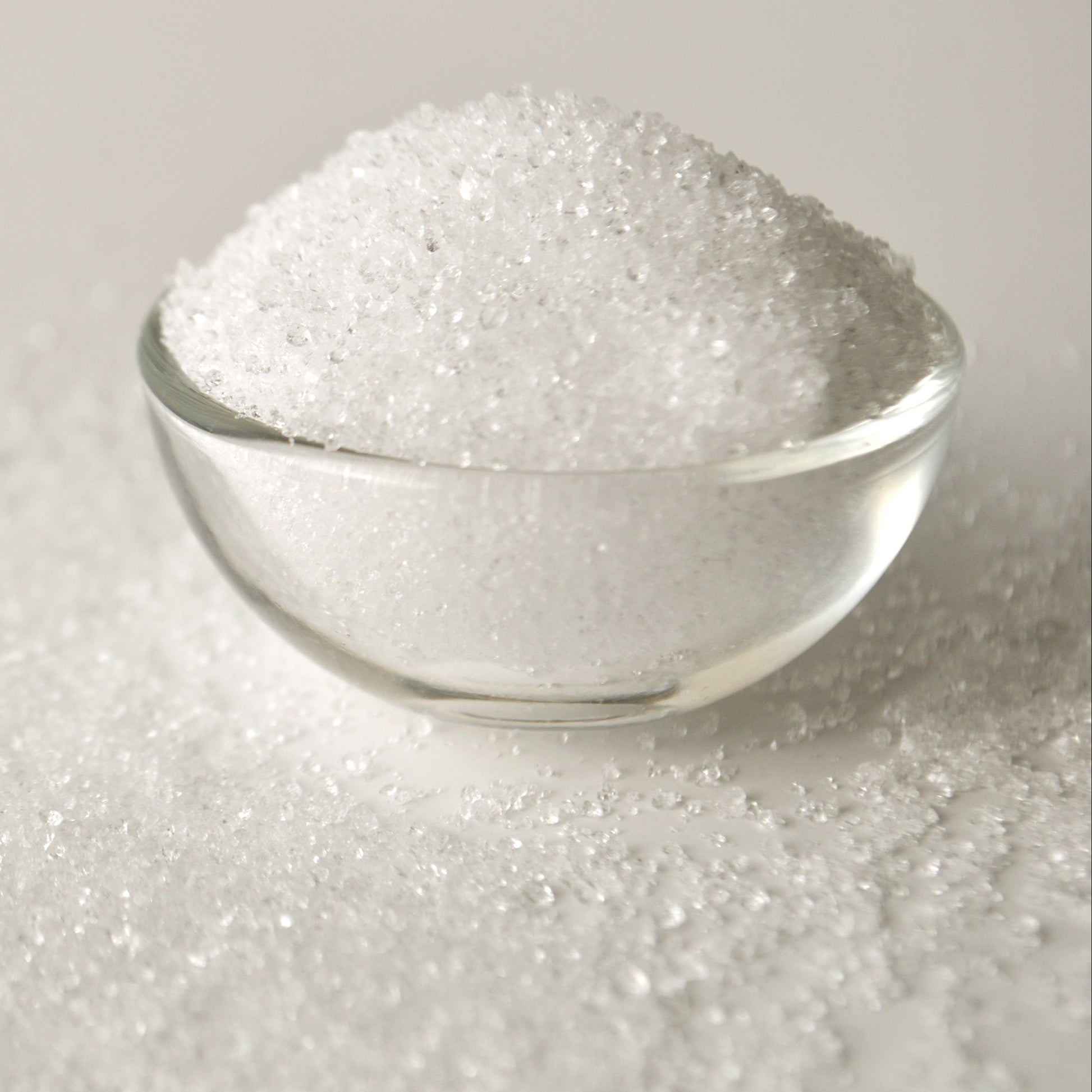 Close-up of xylitol sweetener powder